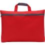 Polyester (600D) conference bag Elfrieda, red