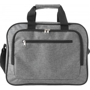 Polyester (300D) laptop bag Isolde, grey