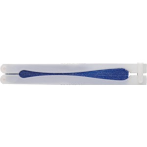 Paper hand held fan Dylan, light blue
