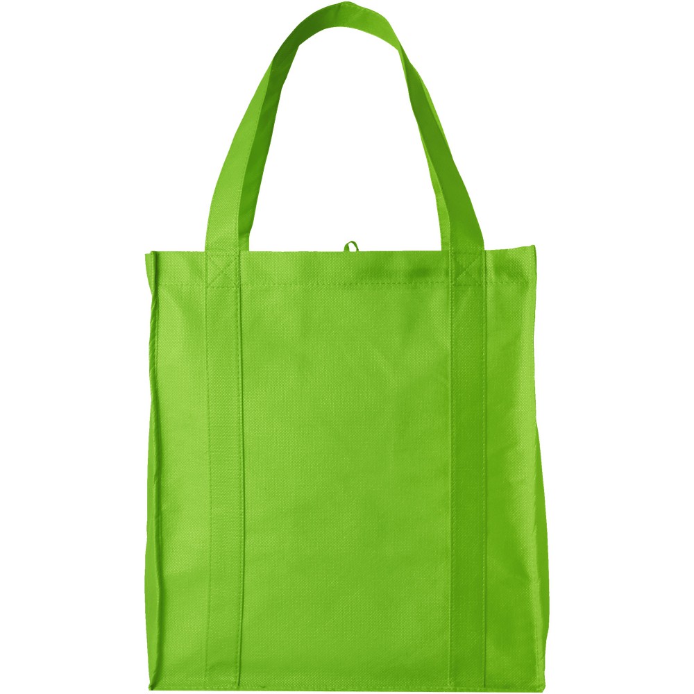Printed Liberty non-woven tote bag, Lime (Shopping bags)