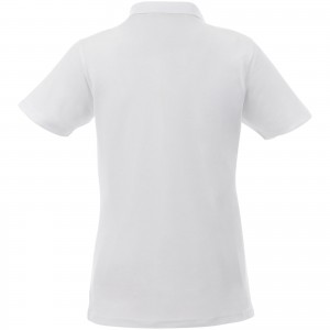 Liberty private label short sleeve women's polo, White (T-shirt, 90-100% cotton)