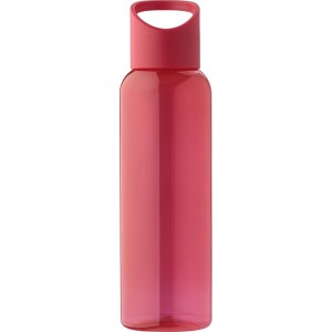 RPET drinking bottle Lila, red