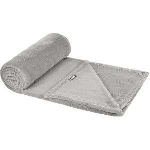 Lily RPET coral fleece blanket, Grey (Blanket)