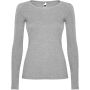 Extreme long sleeve women's t-shirt, Marl Grey