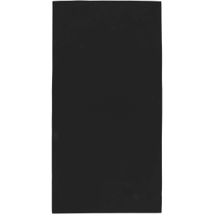 Lucas RPET sport towel 70x140 cm, Solid black (Towels)