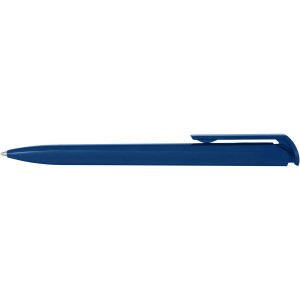 Lucia recycled plastic ballpoint pen, Blue (Plastic pen)