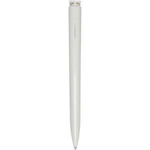 Lucia recycled plastic ballpoint pen, White (Plastic pen)