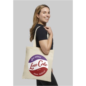 Madras 140 g/m2 cotton tote bag, Grey (cotton bag)