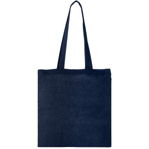 Madras 140 g/m2 cotton tote bag, Navy (cotton bag)