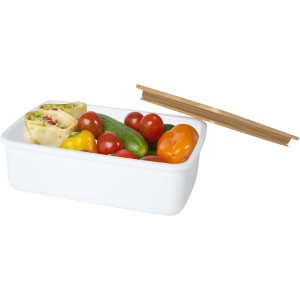 Mangi 750 ml lunch box, White (Metal kitchen equipments)