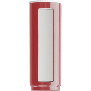 4 Piece cosmetic set, packed in a carrousel, red