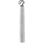 Manual foldable polyester (190T) umbrella, white
