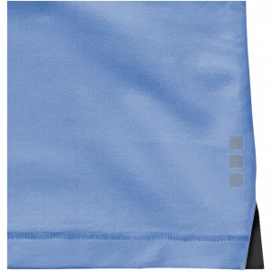 Markham short sleeve men's stretch polo, Light blue (Polo shirt, 90-100% cotton)