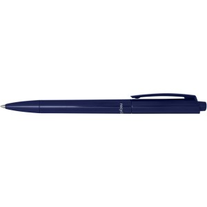 Martha recycled plastic ballpoint pen, Navy (Plastic pen)