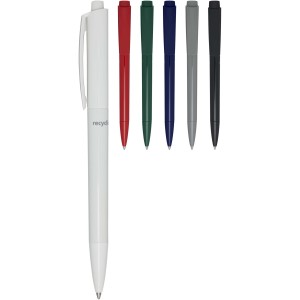 Martha recycled plastic ballpoint pen, Navy (Plastic pen)