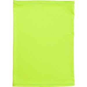 Multifunctional polyester scarf and mask Nomie, lime (Mask)
