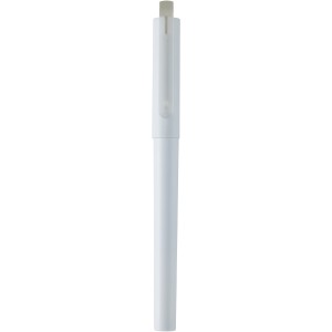Mauna recycled PET gel ballpoint pen, White