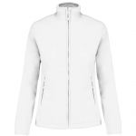 MAUREEN - LADIES' FULL ZIP MICROFLEECE JACKET, White (KA907WH)