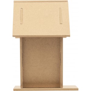 MDF birdhouse kit Taylor, brown (Gardening)