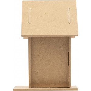 MDF birdhouse kit Taylor, brown (Gardening)