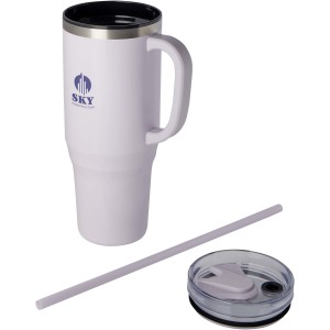 Melbourne 1200 ml RCS certified insulated tumbler with straw (Thermos)