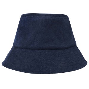 Melo GRS recycled terry sun hat, Navy (Hats)
