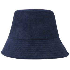 Melo GRS recycled terry sun hat, Navy (Hats)