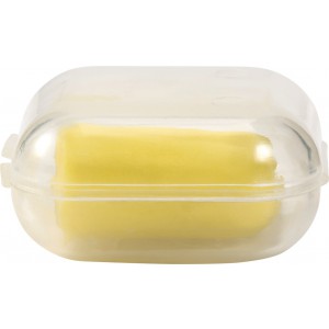 Memory foam earplugs, yellow (Travel items)