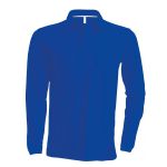 MEN'S LONG-SLEEVED POLO SHIRT, Light Royal Blue (KA243LRO)