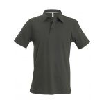 MEN'S SHORT-SLEEVED POLO SHIRT, Dark Khaki (KA241DKH)