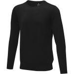 Merrit men's crewneck pullover, Solid black (3822799)