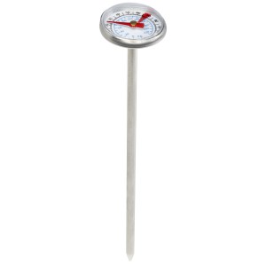 Met BBQ thermomether, Silver (Picnic, camping, grill)