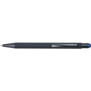Aluminium ballpen Formentera, cobalt blue (Multi-colored, multi-functional pen)