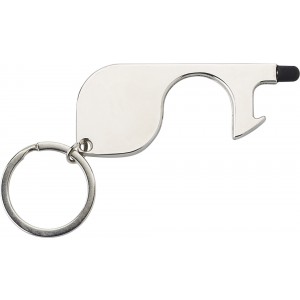 Metal door opener Alivia, silver (Healthcare items)