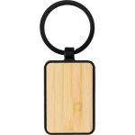 Metal keychain Brigitte, black (1097199-01)