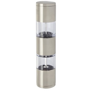 Auro salt and pepper grinder, Silver (Metal kitchen equipments)