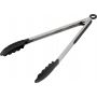 Stainless steel tongs Maeve, black/silver