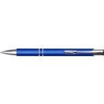 Metal rubberized ballpen, cobalt blue (8476-23CD)