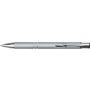 Metal rubberized ballpen, grey