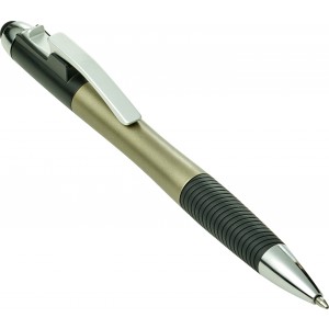 ABS pen with multiple functions, gun metal (Metallic pen)