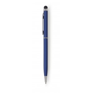 Aluminium ballpen Irina, blue (Metallic pen)