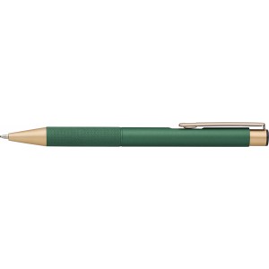 Aluminium ballpen Remy, green (Metallic pen)