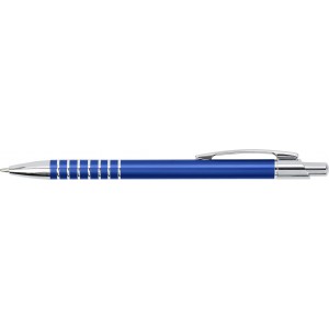 Aluminum ballpen Wayne, cobalt blue (Metallic pen)