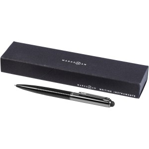 Dash stylus ballpoint pen, solid black (Metallic pen)