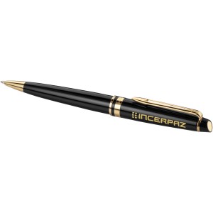 Expert ballpoint pen, solid black,Gold (Metallic pen)