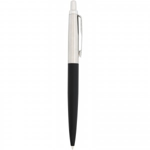 Jotter XL matte with chrome trim ballpoint pen, solid black (Metallic pen)