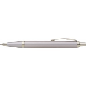 Parker IM Monochrome PVD ballpoint pen, champagne (Metallic pen)