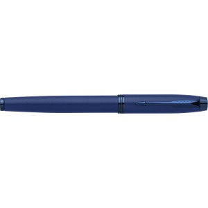 Parker IM Monochrome PVD rollerball, blue (Metallic pen)