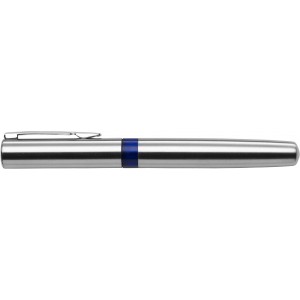 Stainless steel ballpen Rex, blue (Metallic pen)