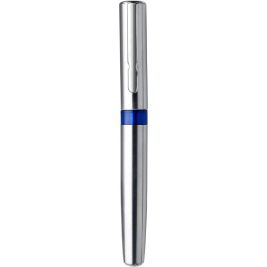 Stainless steel ballpen Rex, blue (Metallic pen)